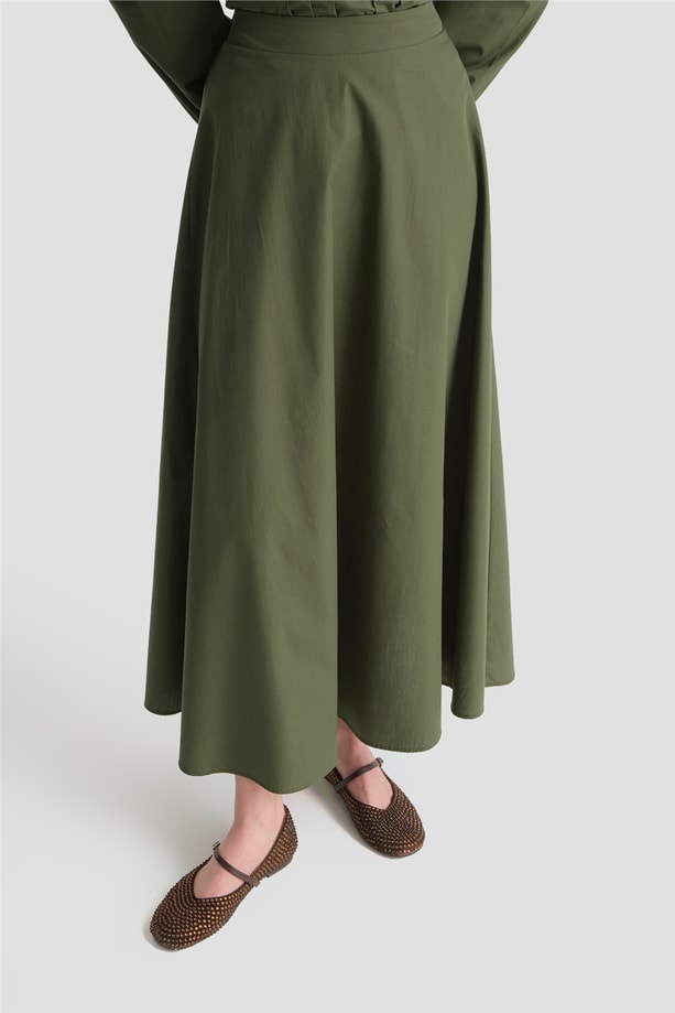 Bağlama Detaylı Takım Haki