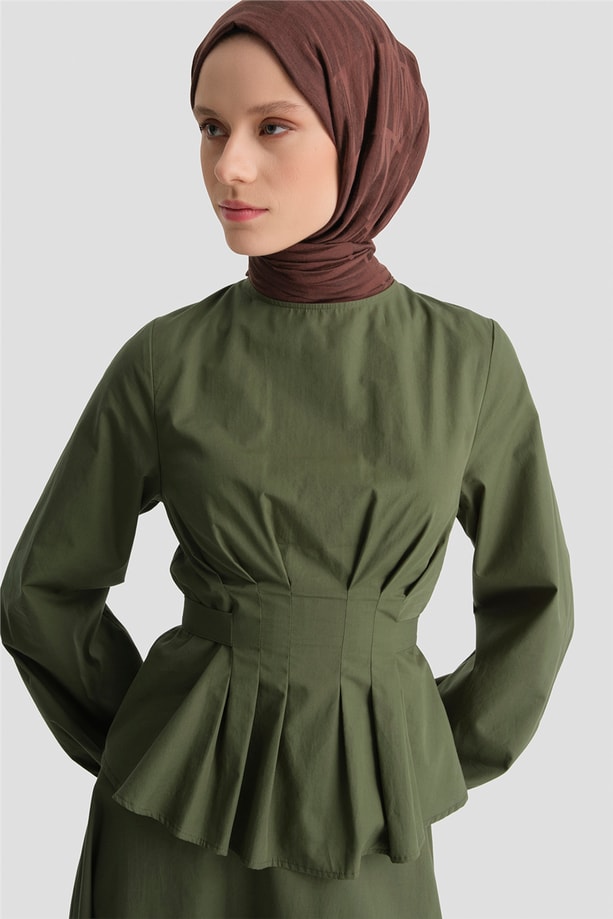 Bağlama Detaylı Takım Haki