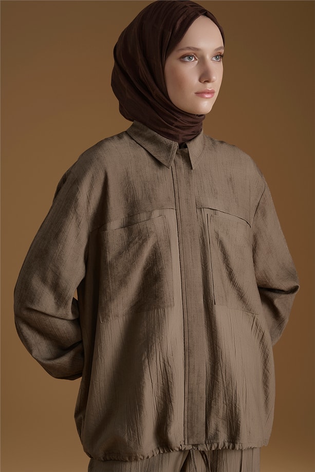Rayon Karışımlı Takım Haki