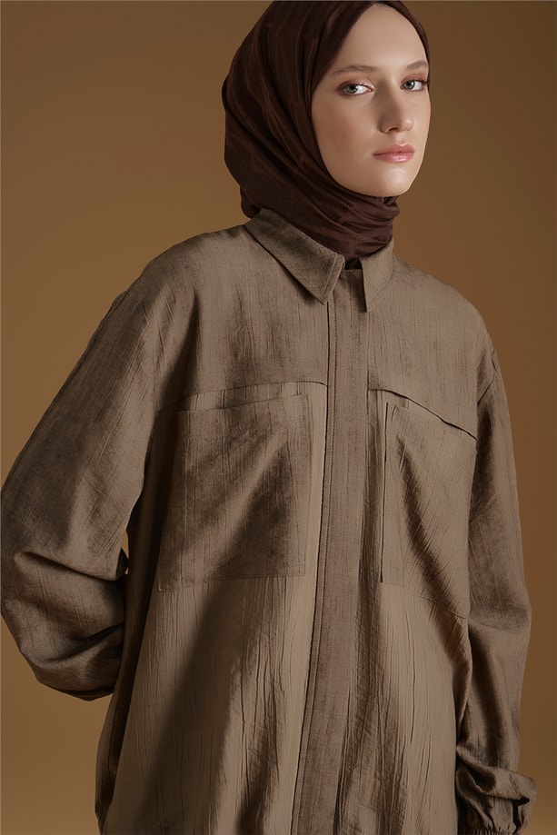Rayon Karışımlı Takım Haki