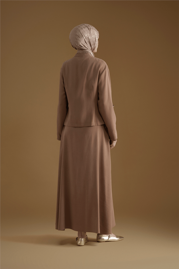 Tensel Karışımlı Takım Camel