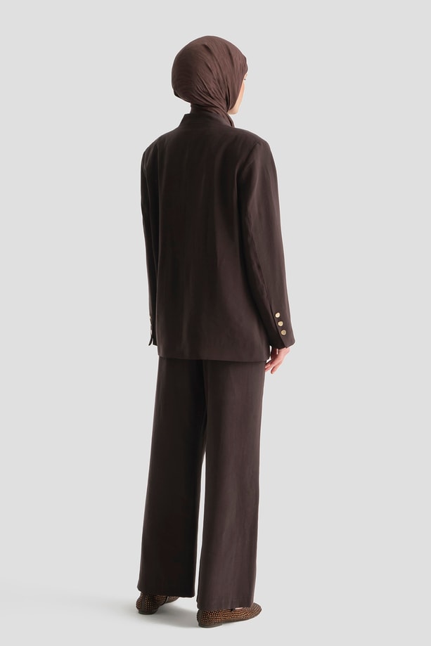 Blazer Kupra Takım Acı Kahve