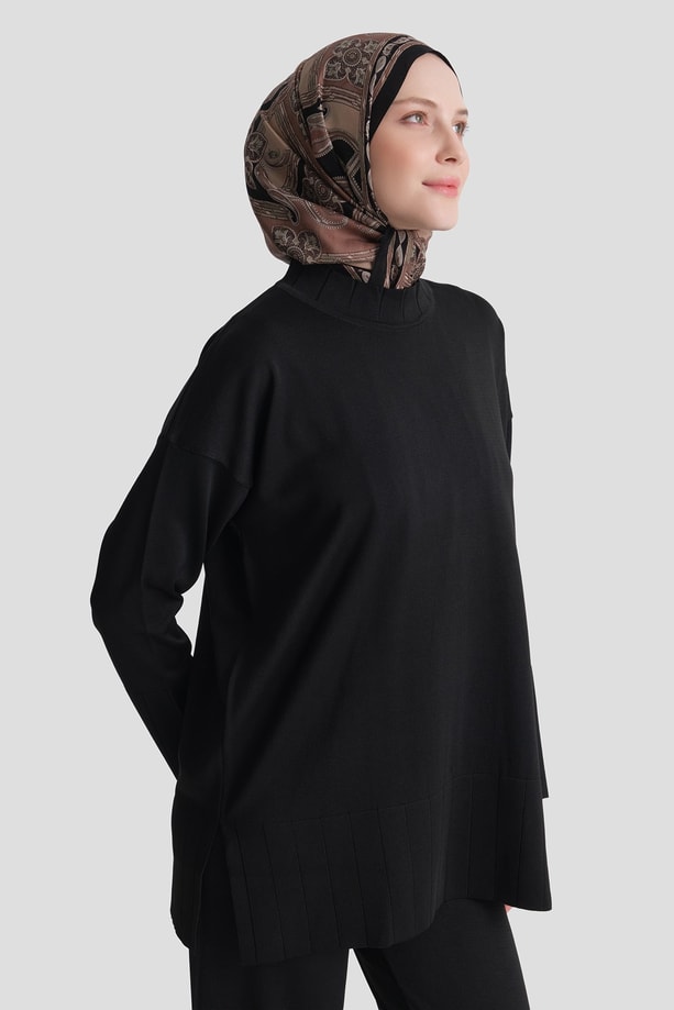 Basic Triko Takım Siyah 