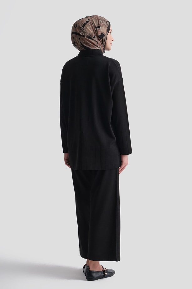 Basic Triko Takım Siyah 