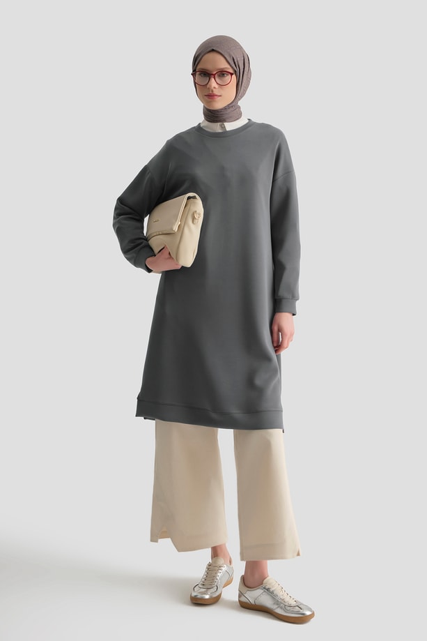 Basic Tunik Antrasit