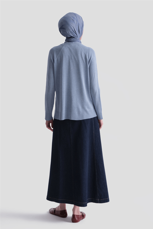 Basic Rayon Tunik Bebe Mavi