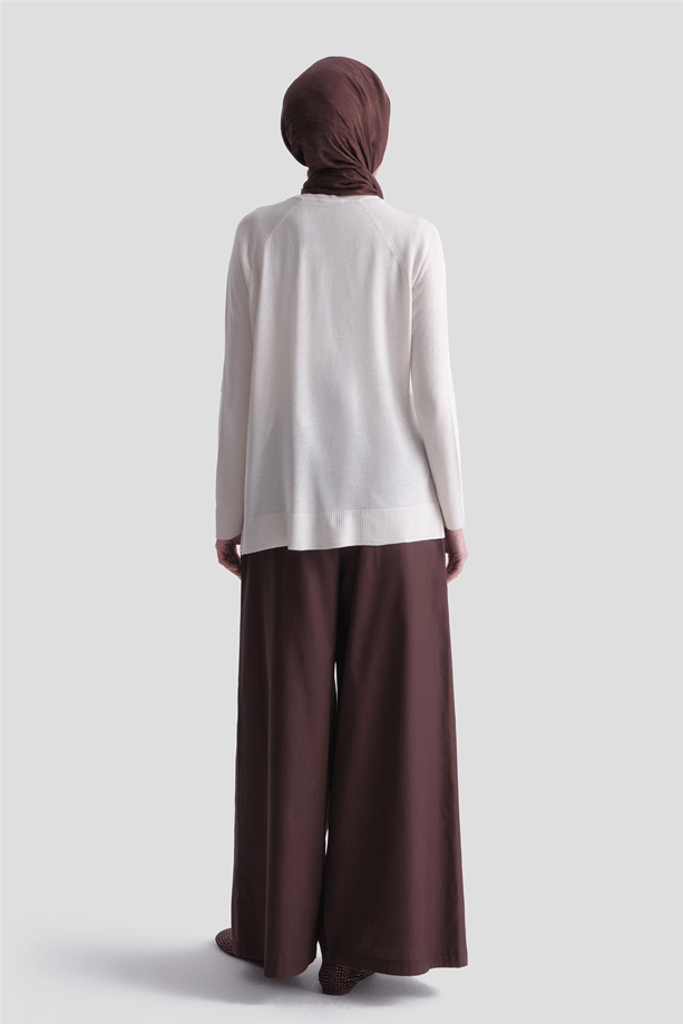 Basic Rayon Tunik Ekru
