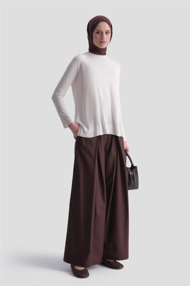Basic Rayon Tunik Ekru