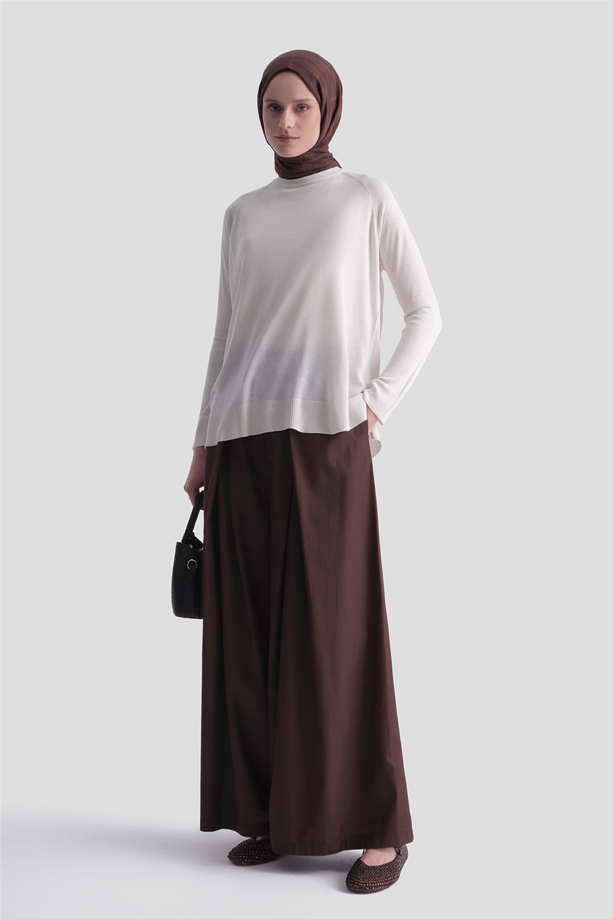 Basic Rayon Tunik Ekru