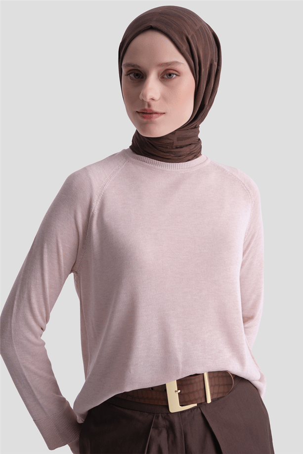 Basic Rayon Tunik Pudra