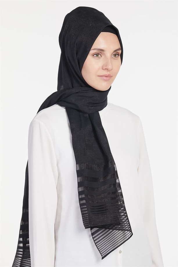 Armine Trend Viscon Şal 00Oa0444 Siyah