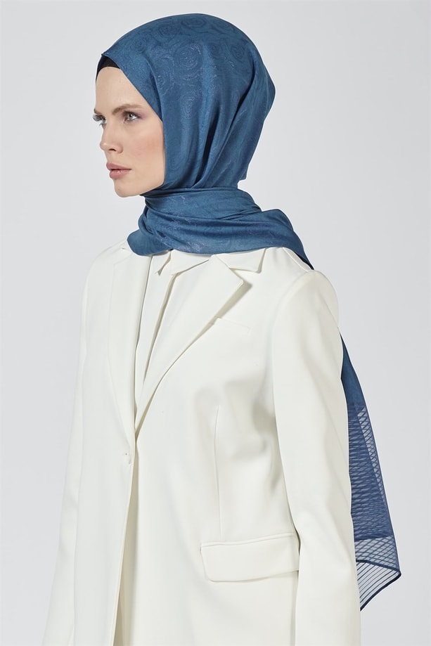 Armine Trend Viscon Şal 00Oa0444 İndigo