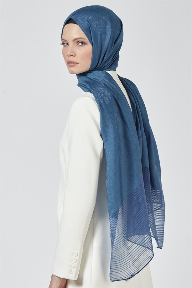 Armine Trend Viscon Şal 00Oa0444 İndigo