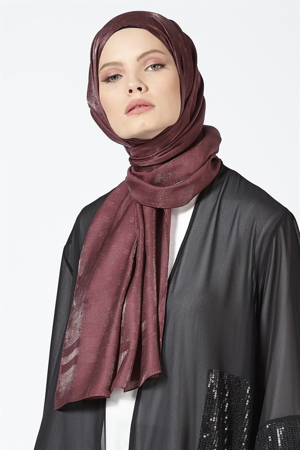 Armine Trend Viscon Şal 00Oa0444 Mürdüm