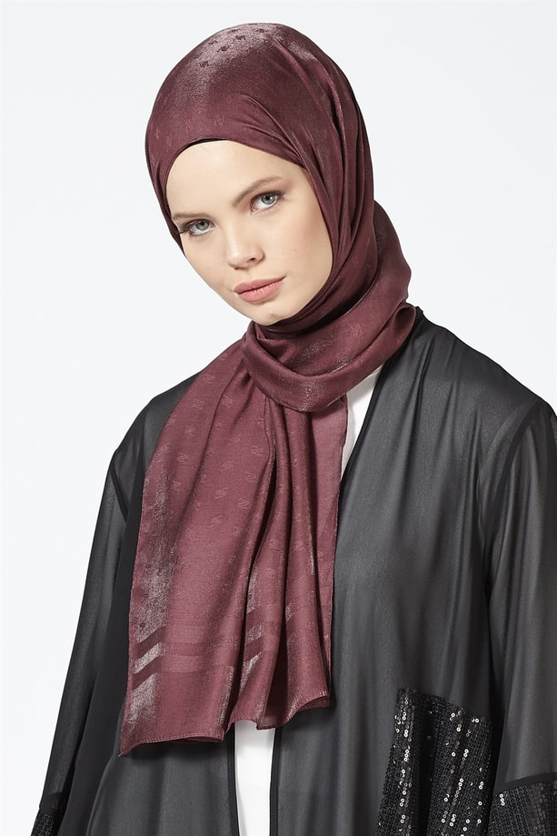 Armine Trend Viscon Şal 00Oa0444 Mürdüm