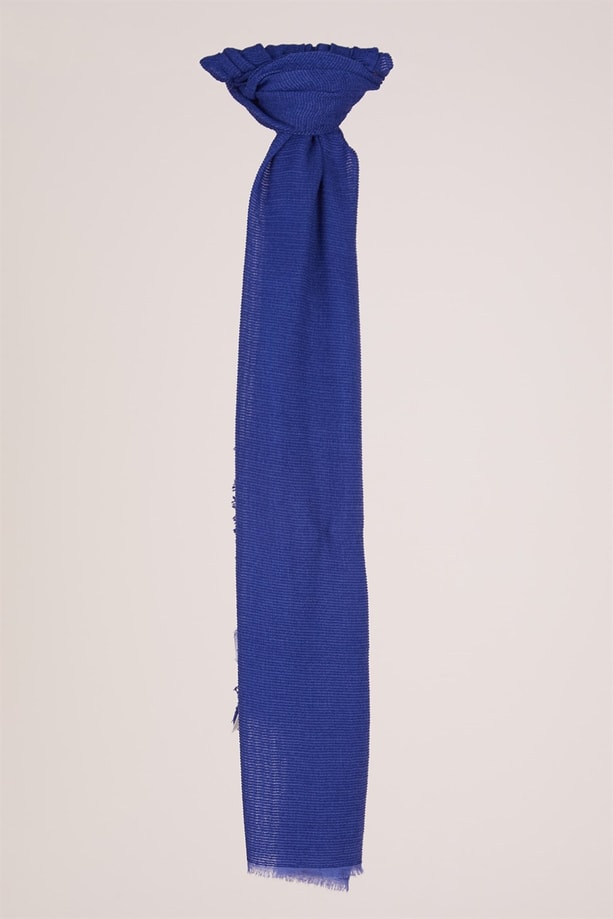 Armine Trend Polyester Şal 00Oaat44 Lacivert