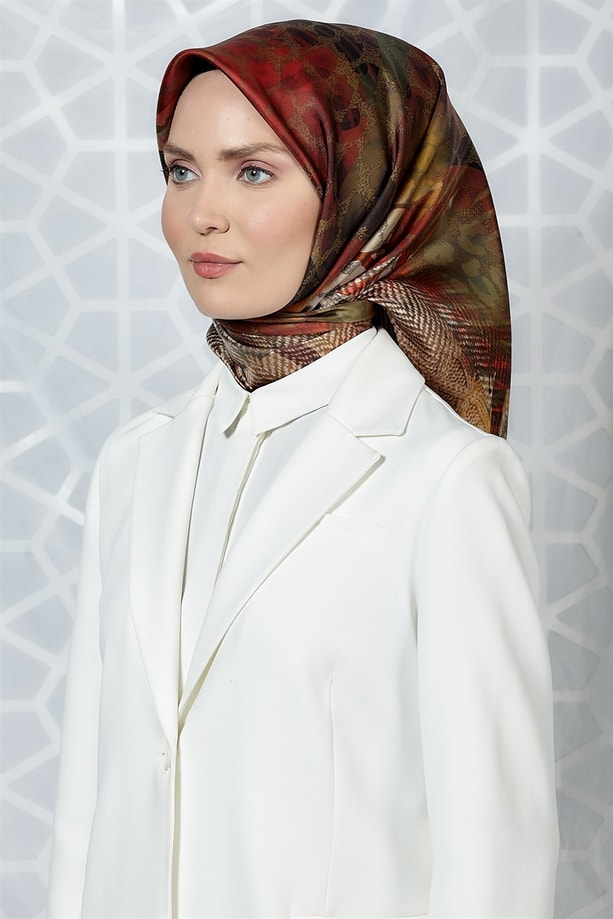 Armine Twill İpek Eşarp 19Ka8201 31