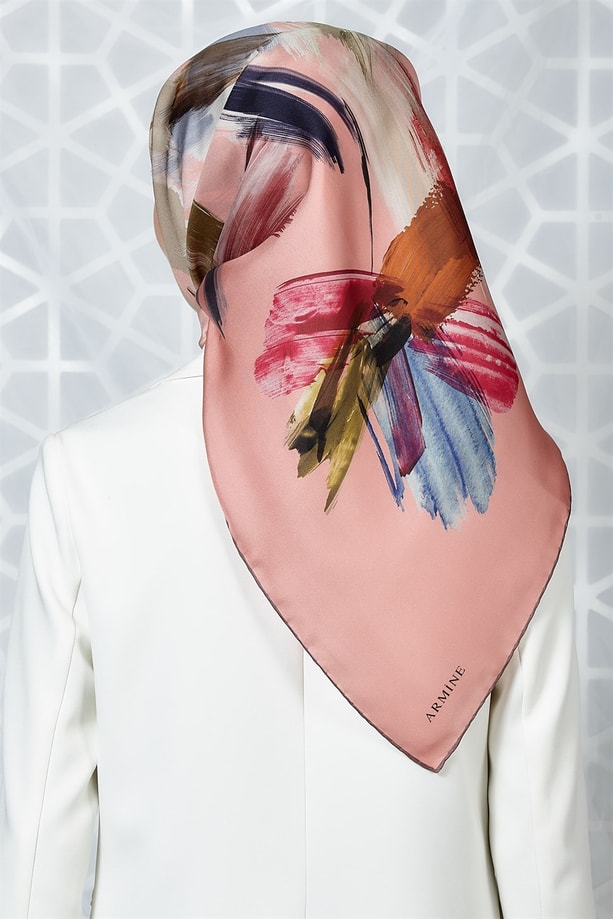 Armine Twill İpek Eşarp 19Ka8204 38