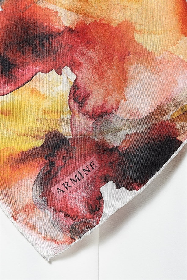 Armine Twill İpek Eşarp 19Ka8209 02