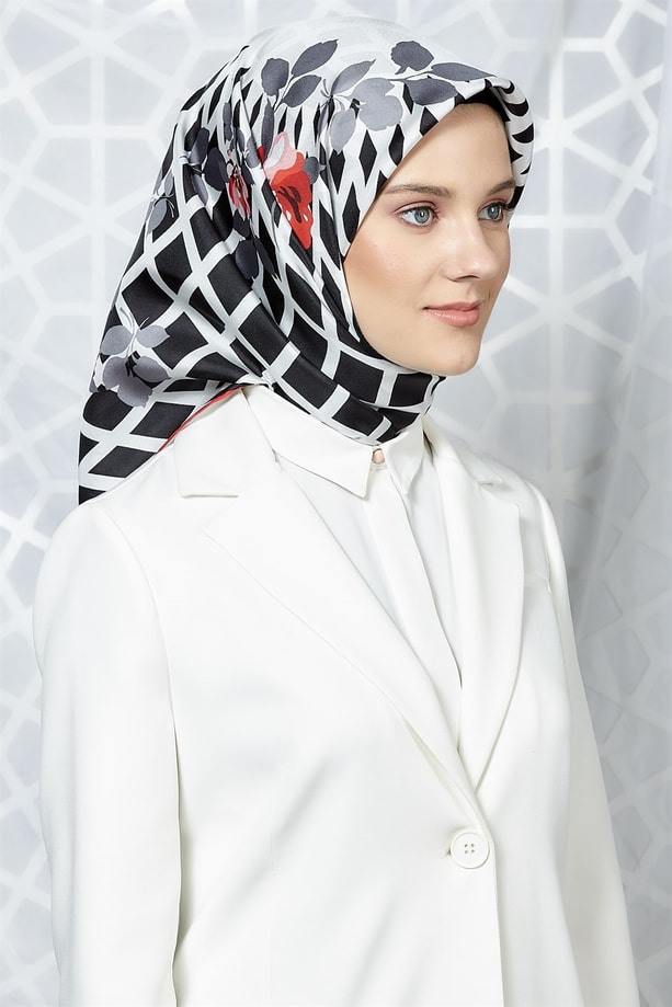 Armine Twill İpek Eşarp 19Ka8224 11