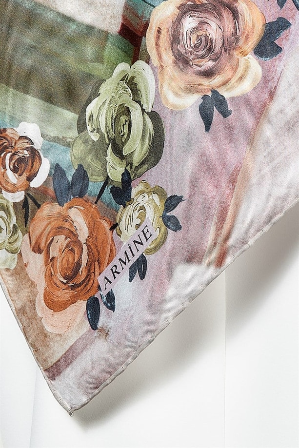 Armine Twill İpek Eşarp 19Ka8234 36