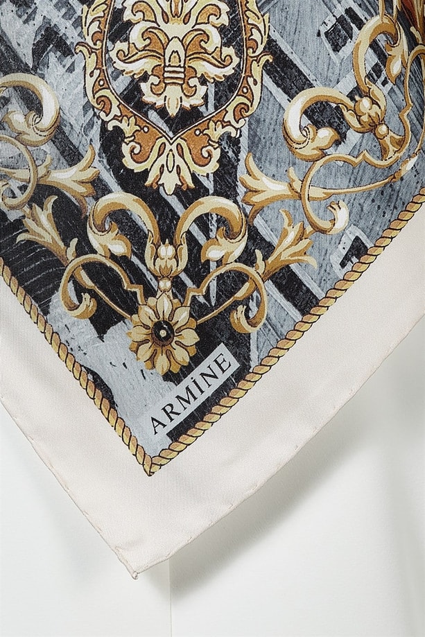 Armine Twill İpek Eşarp 19Ka8243 42