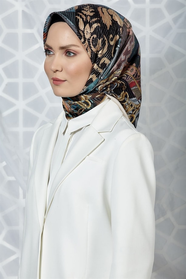 Armine Twill İpek Eşarp 19Ka8243 42
