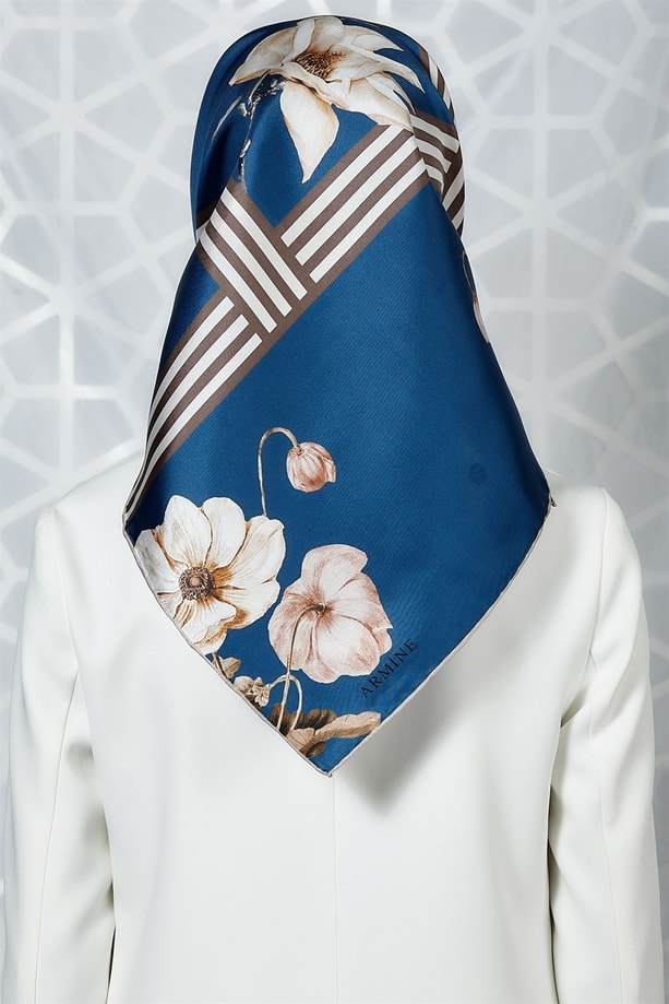 Armine Twill İpek Eşarp 19Ka8244 13