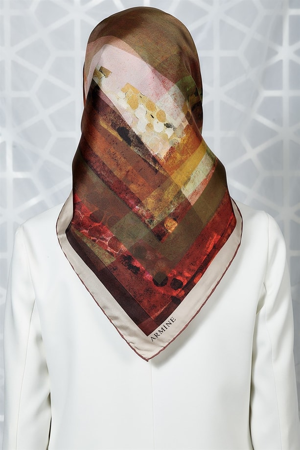 Armine Twill İpek Eşarp 19Ka8248 02