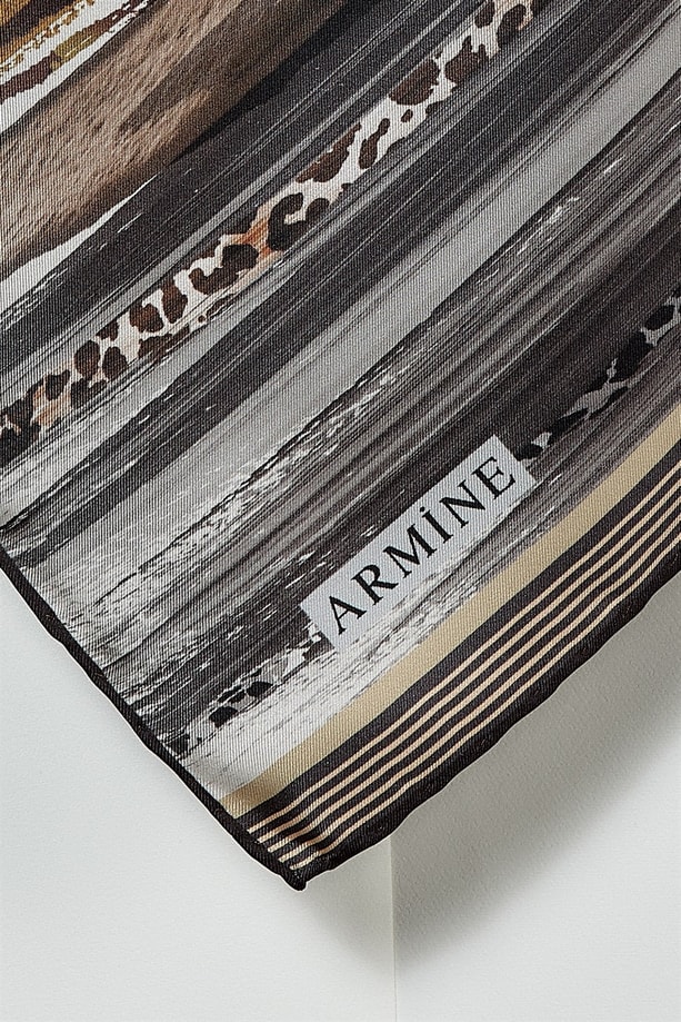 Armine Twill İpek Eşarp 19Ka8272 37