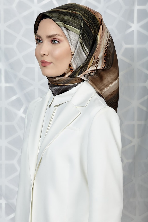 Armine Twill İpek Eşarp 19Ka8272 37