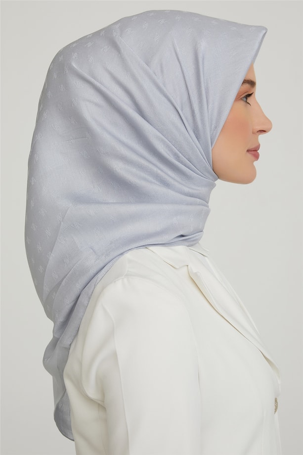 Armine Trend Poly Vıscon Eşarp 00Oa0444 Gümüş-Gümüş