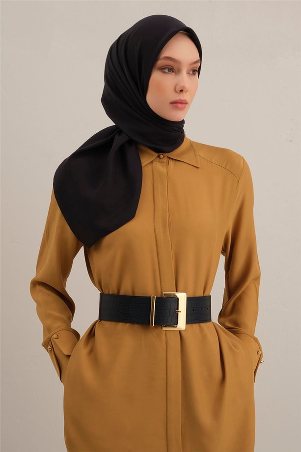 Armine Bordürlü Lyocell Eşarp 03