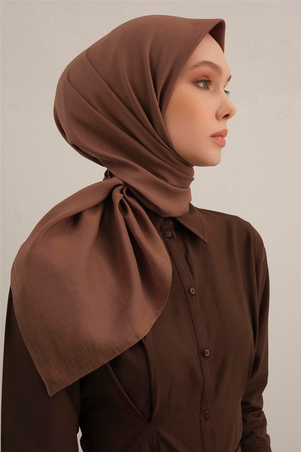 Armine Bordürlü Lyocell Eşarp 11