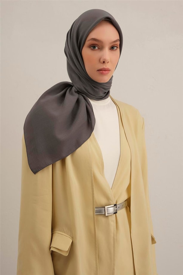 Armine Bordürlü Lyocell Eşarp 18