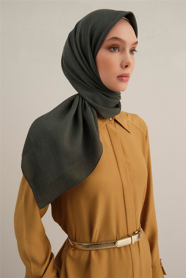 Armine Bordürlü Lyocell Eşarp 54