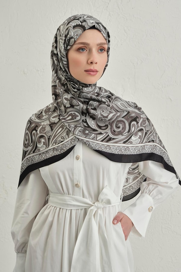 Armine Premium Pure Etnik Desen Şal 2 22