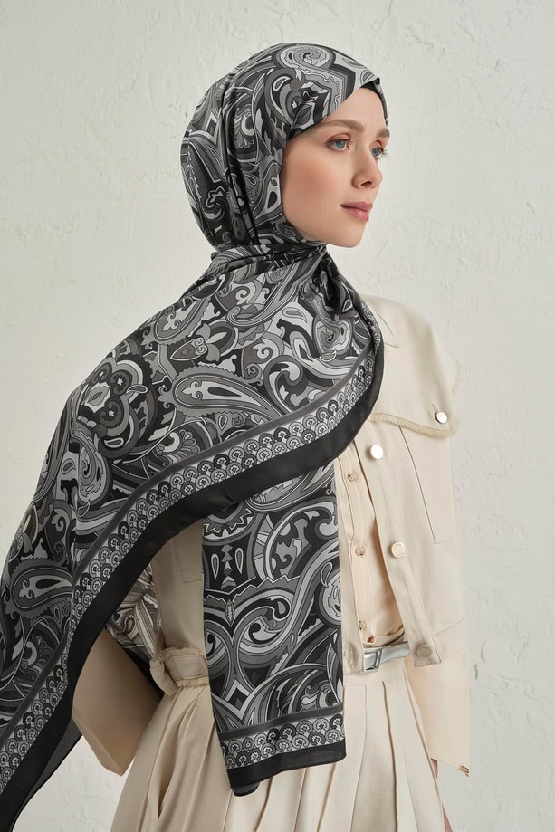 Armine Premium Pure Etnik Desen Şal 2 32