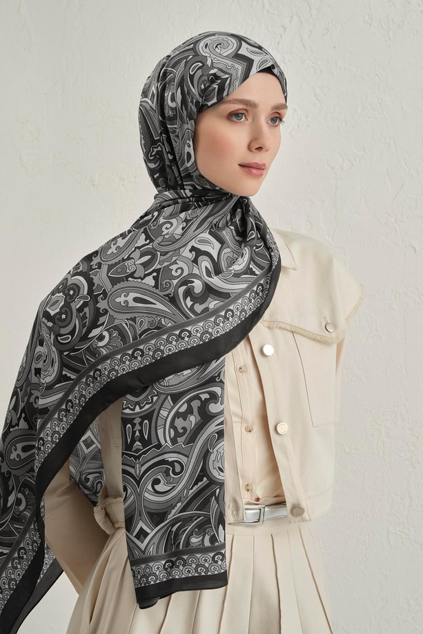 Armine Premium Pure Etnik Desen Şal 2 32