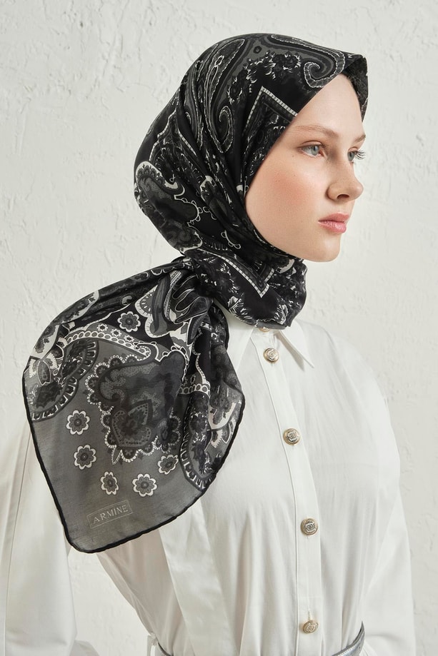 Armine Çiçek Eşarp 48 03
