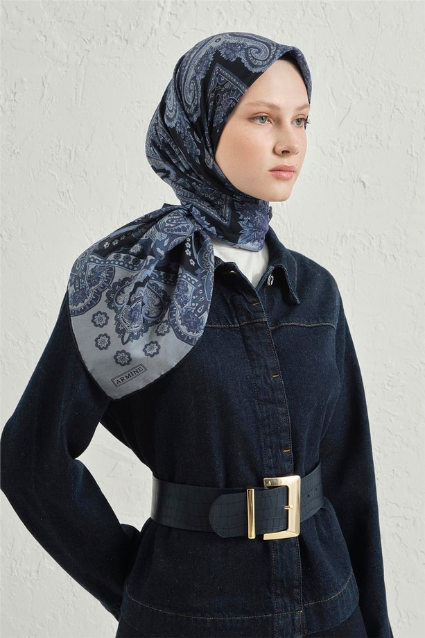 Armine Çiçek Eşarp 48 50