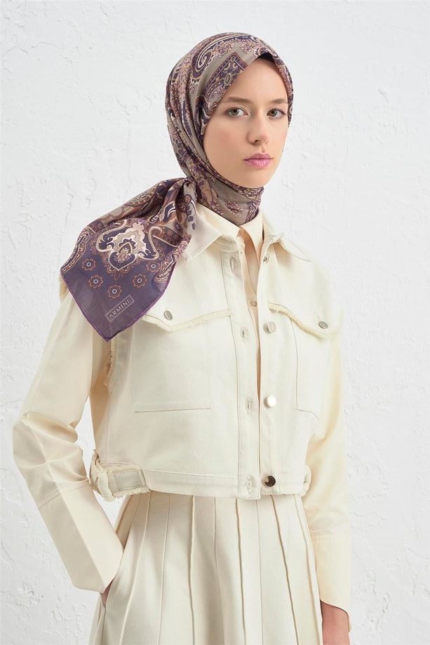 Armine Çiçek Eşarp 48 53