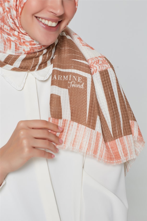 Armine Trend Polyester Şal 00Oaat44 V13
