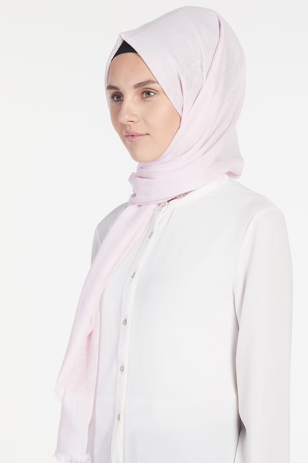 Armine Trend Polyester Şal 00Oaat44 Lila