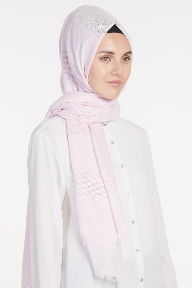 Armine Trend Polyester Şal 00Oaat44 Lila