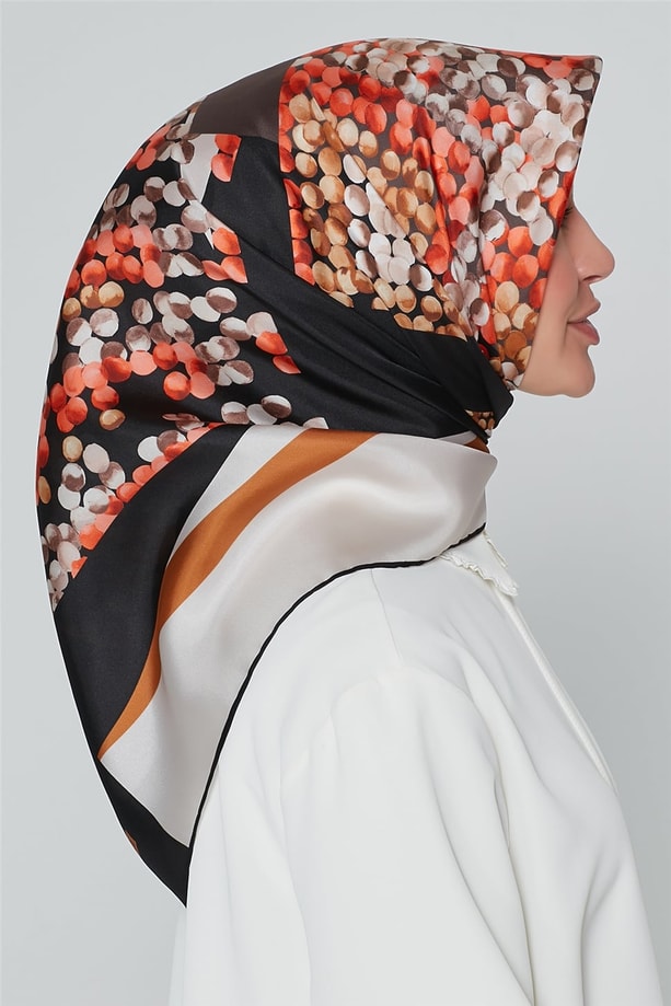 Armine Nostalji Twill İpek Eşarp 18Ya7268 05