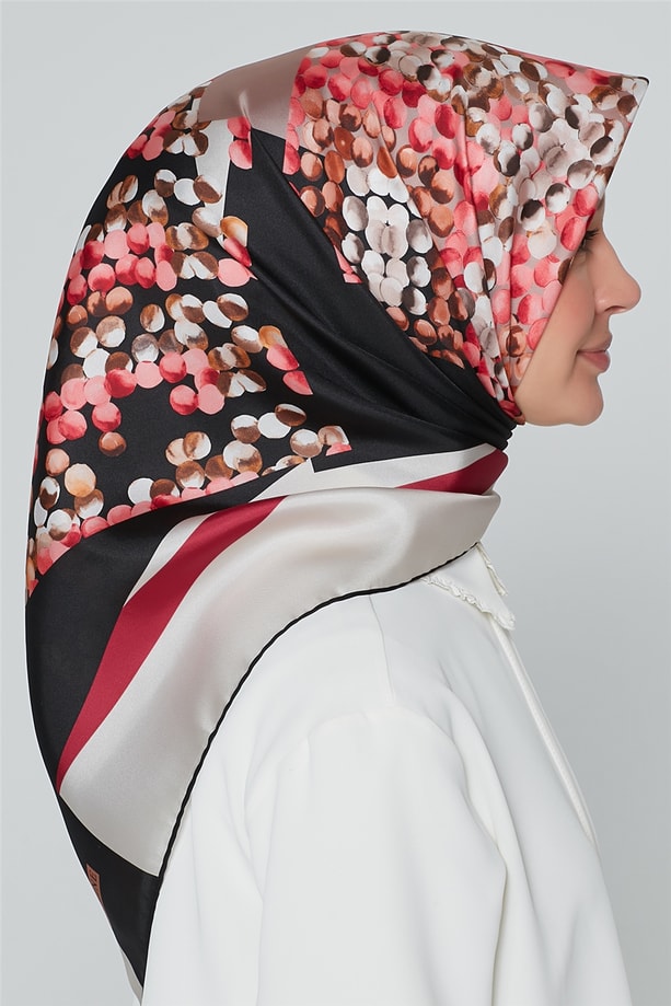 Armine Nostalji Twill İpek Eşarp 18Ya7268 06