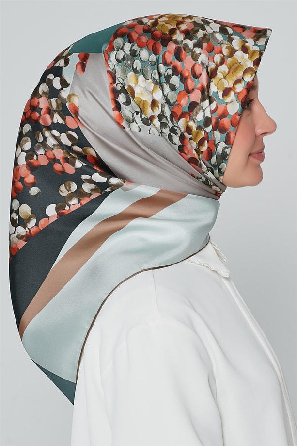 Armine Nostalji Twill İpek Eşarp 18Ya7268 32