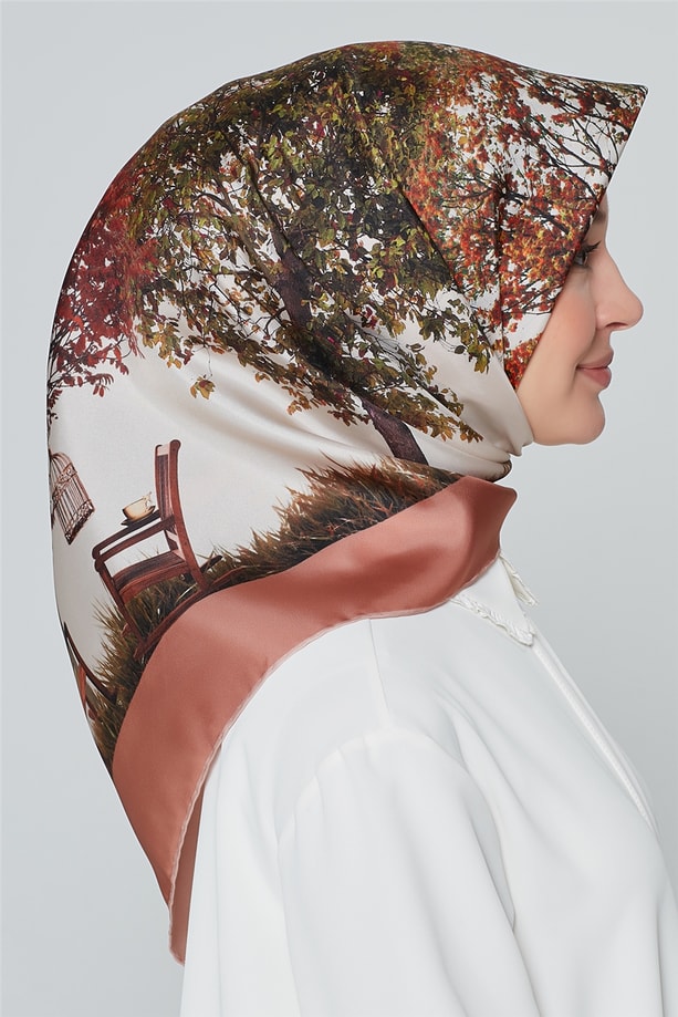 Armine Nostalji Twill İpek Eşarp 18Ya7276 31