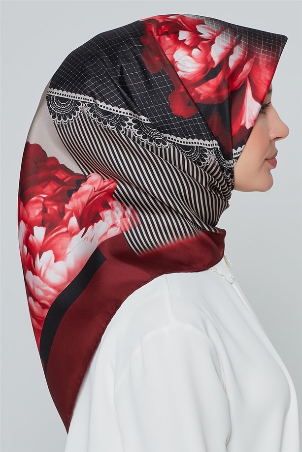 Armine Nostalji Twill İpek Eşarp 18Ya7284 82